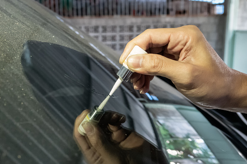 Auto Windschutzscheibe Glas Polieren Wachs Kratzer Entferner Auto  Tiefenreinigung Reparatur Aufarbeitungspaste 50ml