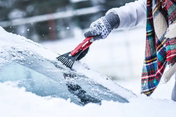 Winterschütz des Autos